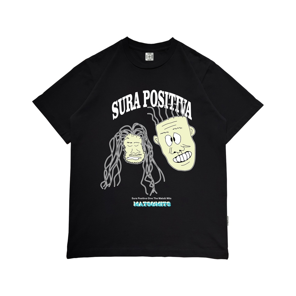 Sura Positiva - Tshirt (Mats &amp; Mits) Black