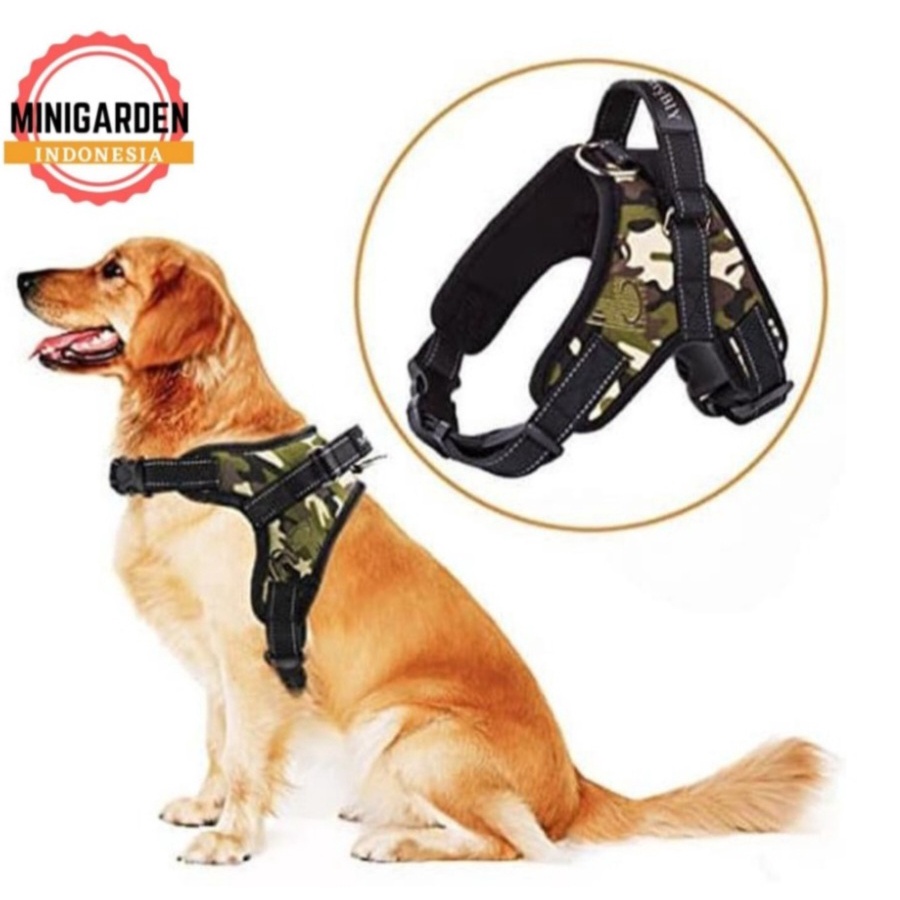 VEST HARNESS ANJING RAS BESAR medium large dog harness rompi anjing