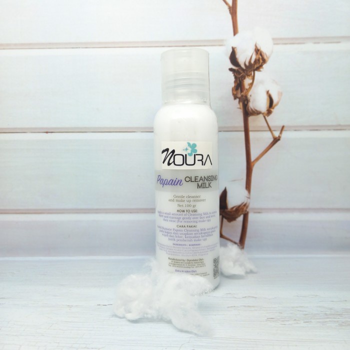 Mur Noura Skincare Milk Cleansing Papain Whitening