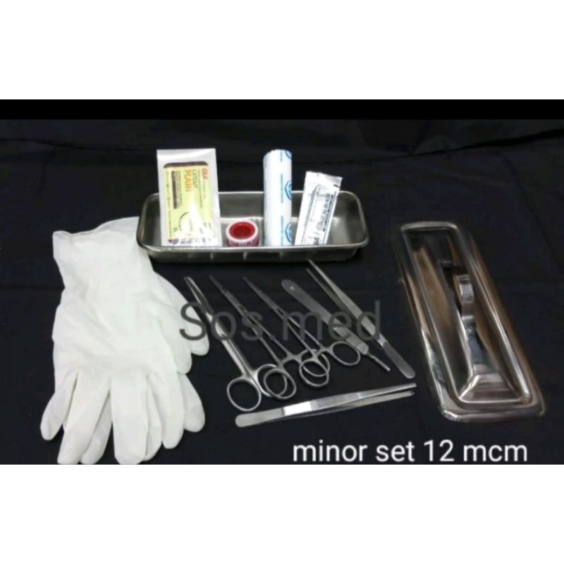 Minor Set / Bedah Minor 12 item