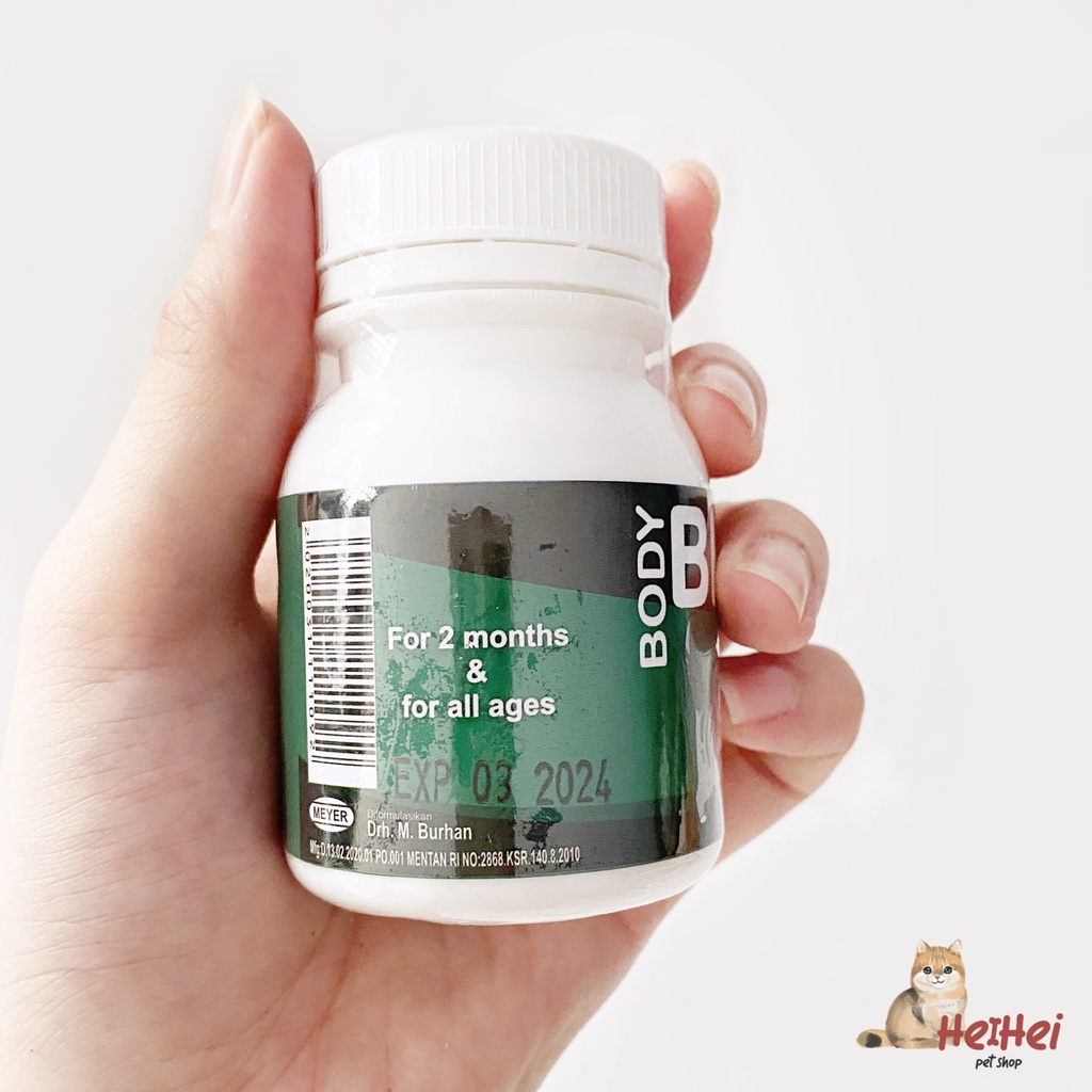 Body Big Cat Fattener Powder 50 gr - Vitamin Serbuk Penggemuk Kucing