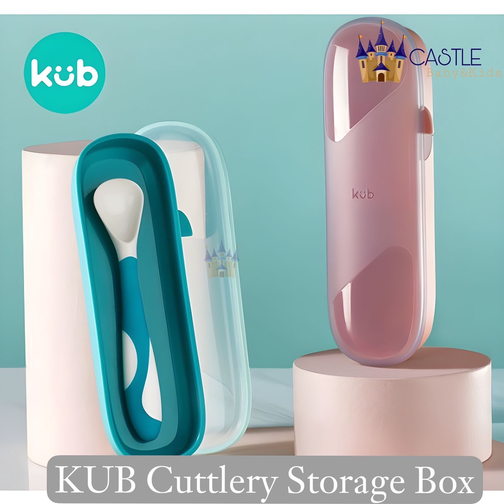 KUB Cuttlery Storage Box Only - Kotak Multi fungsi - Kotak Sendok Garpu Bayi - Wadah MultiFungsi