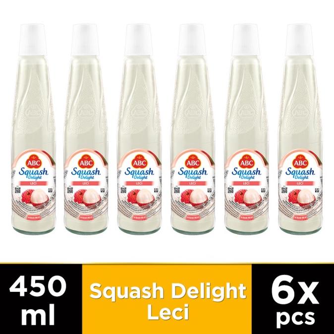 

ABC Sirup Squash Delight Leci 450 ml - Multi Pack 6 pcs