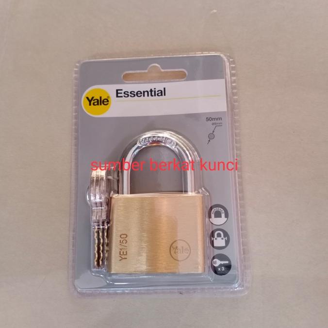 Gembok Yale 50Mm Pendek/ Gembok Yale 50Mm Pendek Essential