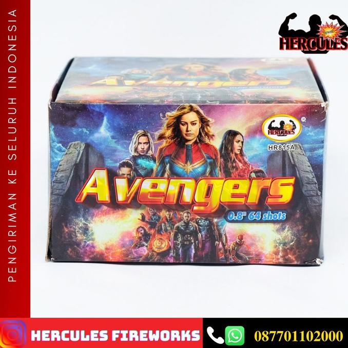 

PROMO TERBATAS!!! KEMBANG API HERCULES CAKE 0.8" 64 SHOTS! DIJAMIN REF6464RTG