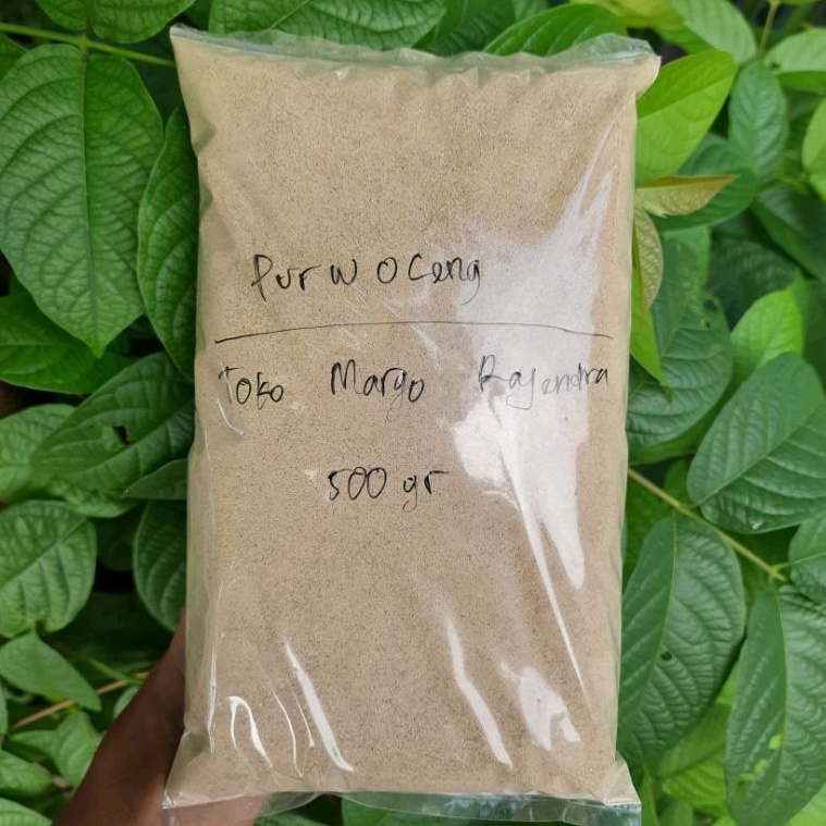 

Serbuk Bubuk Akar Purwoceng Purwaceng Murni isi 500 Gram
