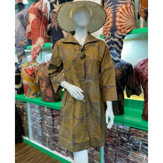 BATIK TUNIK BAHAN DOBBY PREMIUM THAMRINCITY