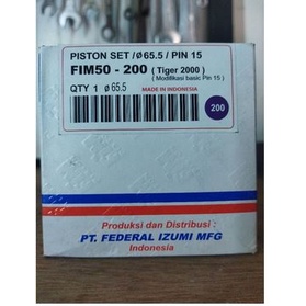 Piston Tiger Os 200 Fim Piston