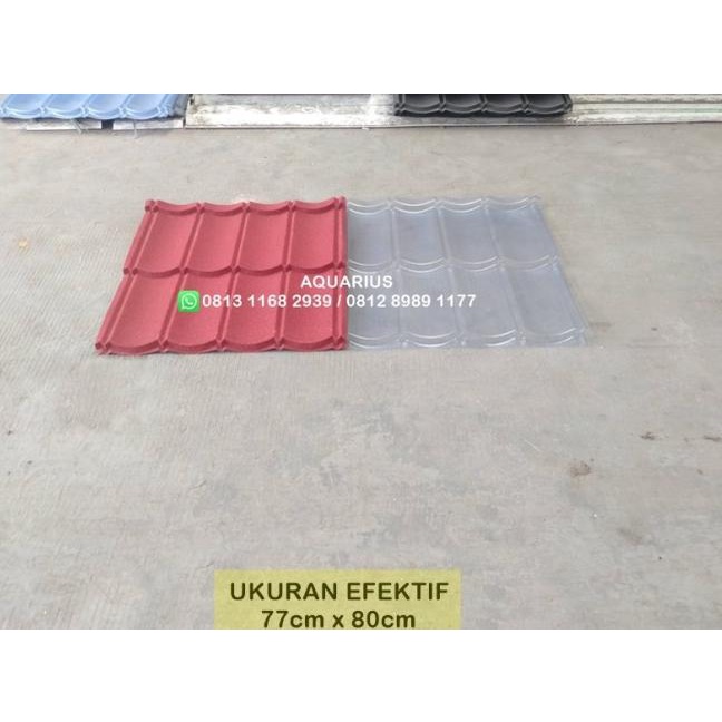 GENTENG METAL TRANSPARAN 2X4 TEBAL 0.80 MM