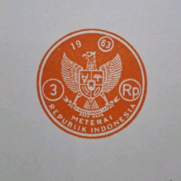 

KERTAS SEGEL TAHUN 1963 SINGLE KERTAS BERMATERAI TAHUN 1963 SINGLE