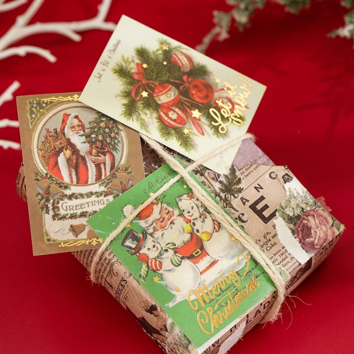 

Riku 30Pcs 571C Desain Bunga Pohon Natal Untuk Dekorasi Jurn