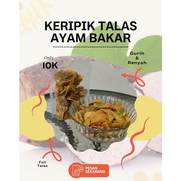 

Keripik Talas Ayam Bakar