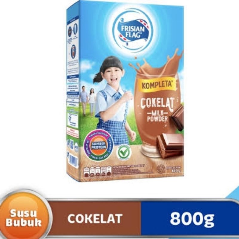 

Susu Bubuk Frisian Flag KOMPLETA Cokelat 800gr