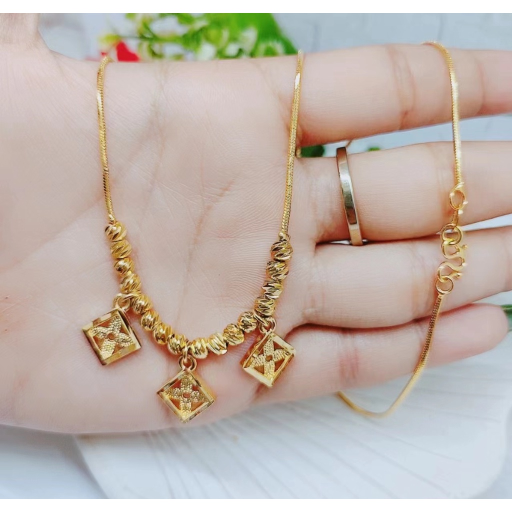 Kalung Xuping Lapis Emas 24K Perhiasan Fashiion W30/31