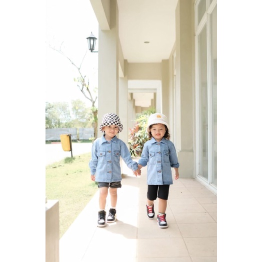 Afsheenastore Jaket Anak Denim