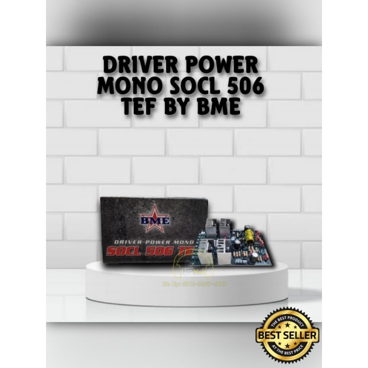 KIT DRIVER SUPER OCL 506 TEF BME DRIVER OCL 506 TEF BME