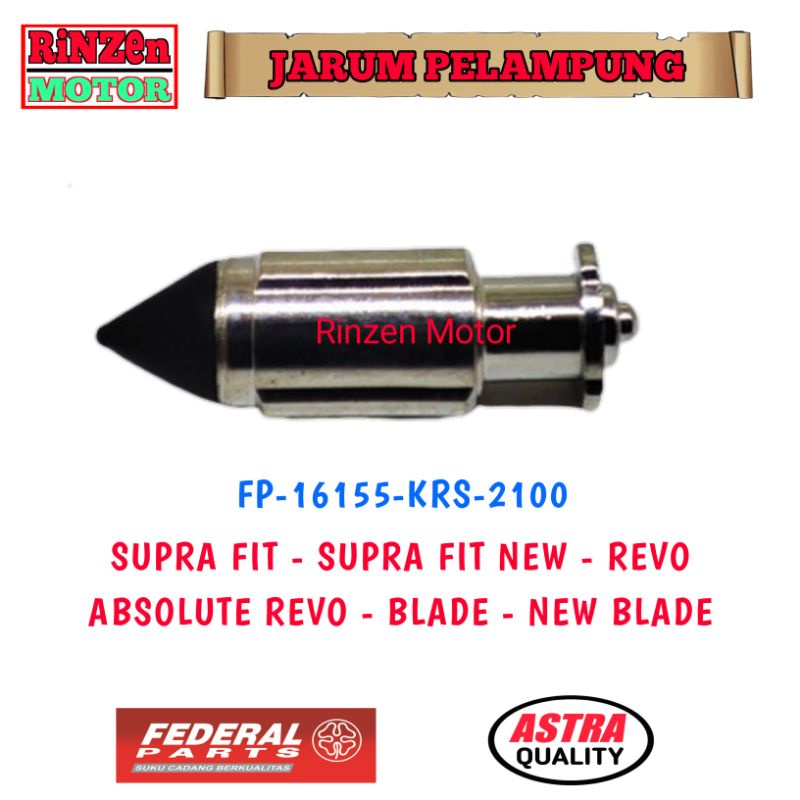 Jarum Pelampung Supra fit, Revo, Blade Federal Parts FP-16155-KRS-2100