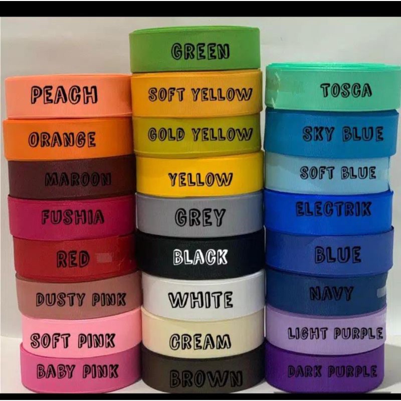 

PITA SABLON GROSSGRAIN 2,5CM