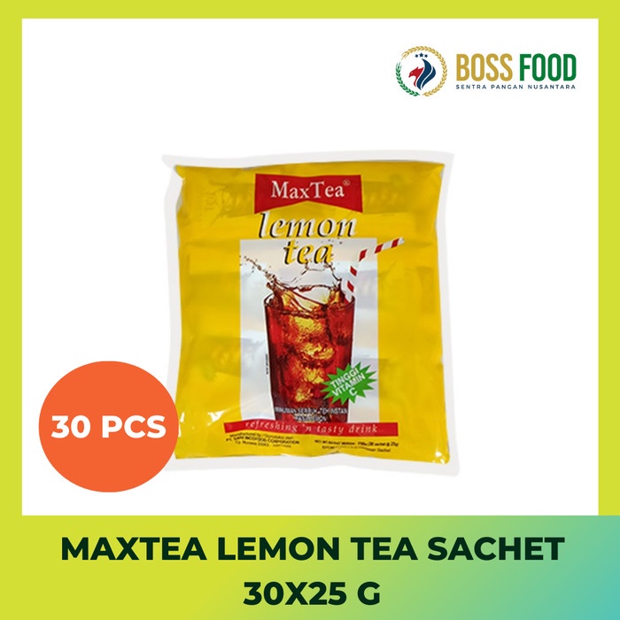 

Sale MAXTEA LEMON TEA SACHET 30X25 G /TEH DIET/TEH PELANGSING/TEH HIJAU/TEH JATI CINA/TEH JAGUNG