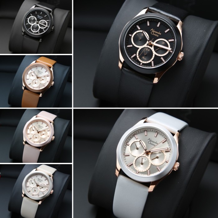 Watch [ Original ] Jam Tangan Wanita / Cewek Alexandre Christie 2968 Ac 2968