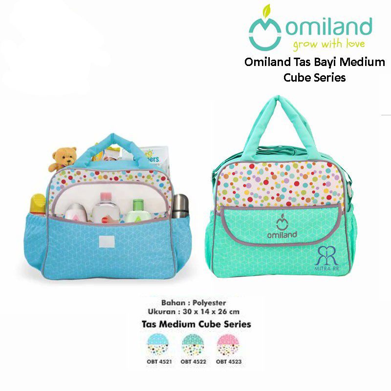 Omiland Tas Bayi Medium Cube Series OBT4522/OBT4521