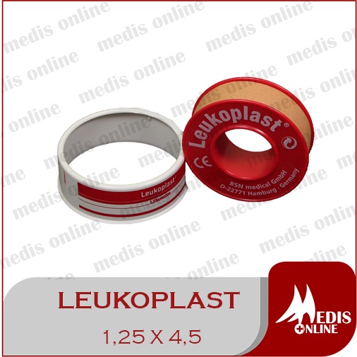 Leukoplast 1,25 cm x 4,5 m | Plester Rol (per roll) / plester Leukoplast 1,25 cm x 4,5 m | Plester R