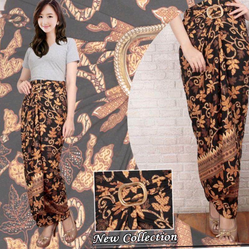 Rok Lilit Batik Bawahan Kebaya Modern Rok Serut/rok lilit batik rok lilit batik wanita modern rok lilit bawahan kebaya 50 motif