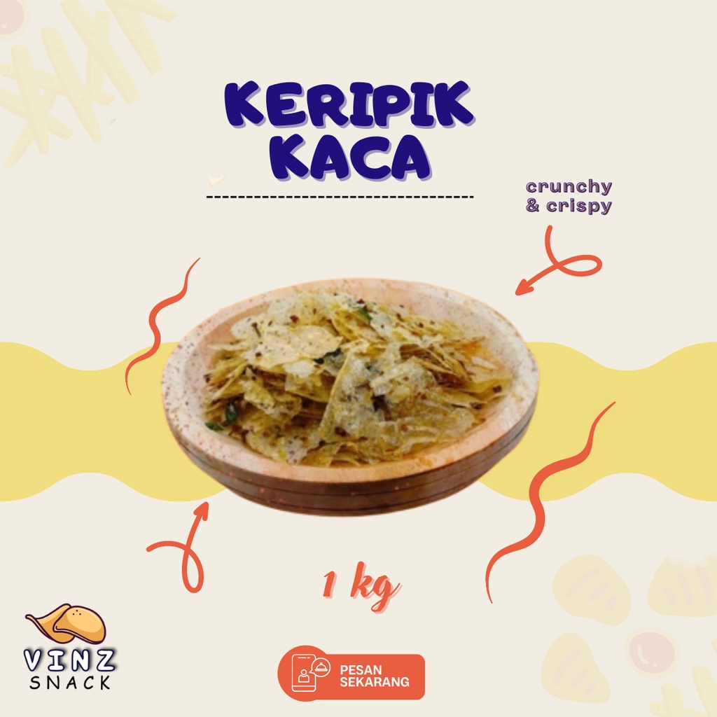 

Vinzsnack - Keripik Kaca 1kg