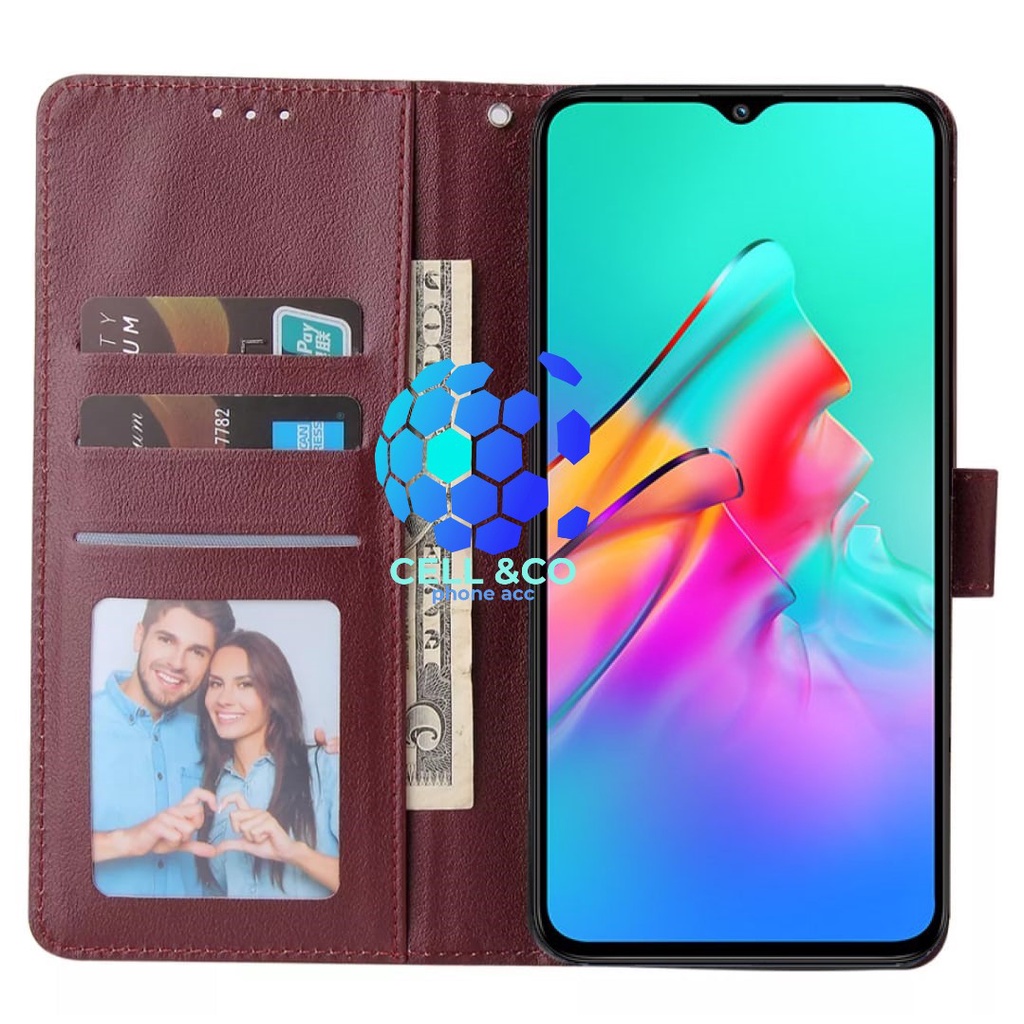 FLIP COVER VIVO V11 PRO LEATHER WALLET PREMIUM FLIP CASE BUKA TUTUP KESING HP CASING FLIP CASE WALLET VIVO V11 PRO