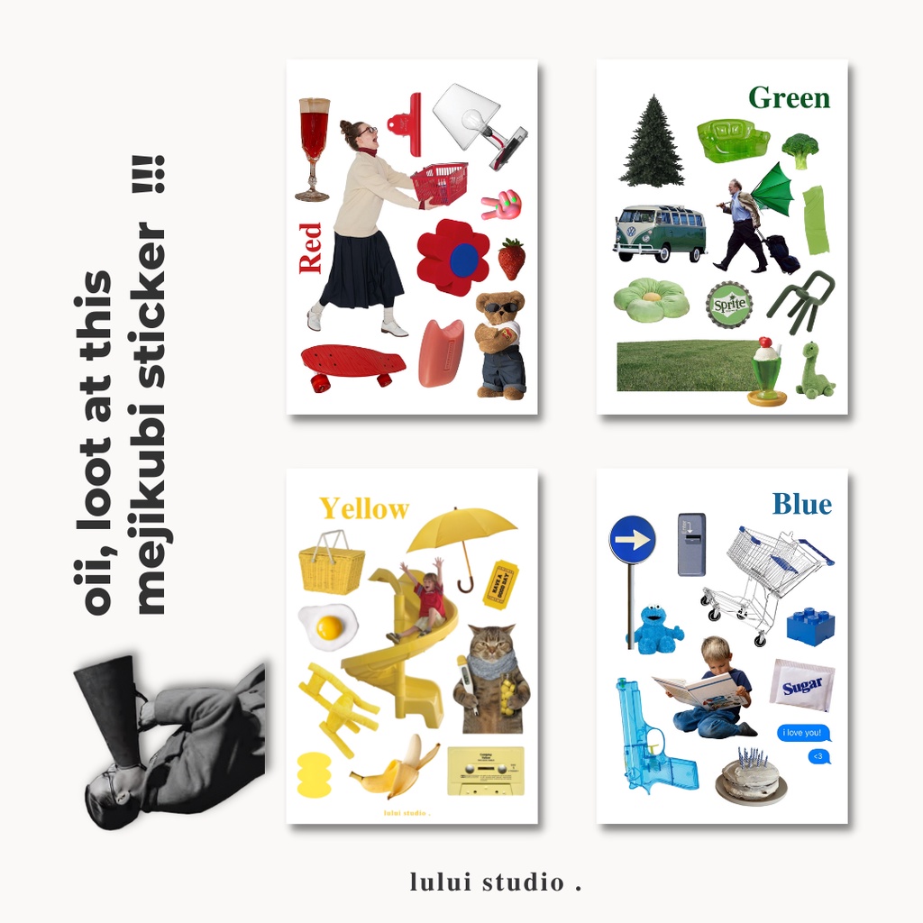 

STICKER DECO / STICKER JOURNAL DECO/ STICKER MURAH