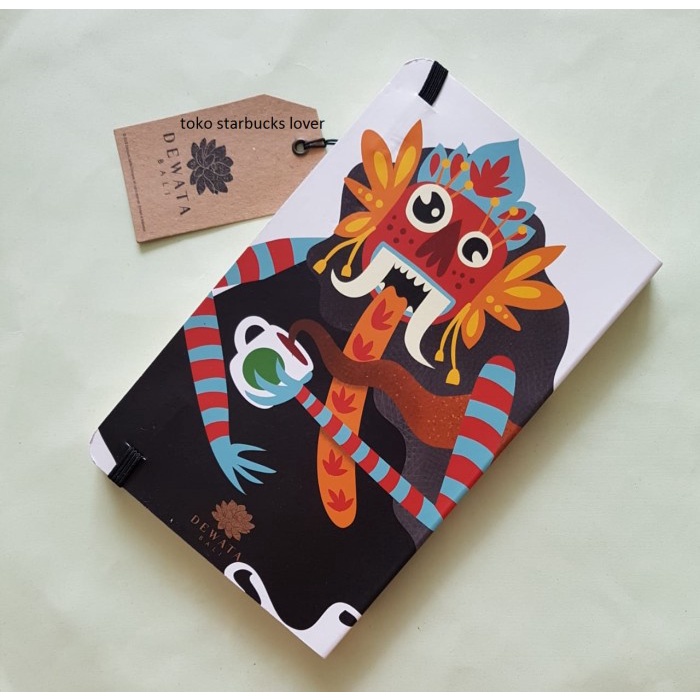 

Agenda Starbucks Notebook Dewata Barong Putih