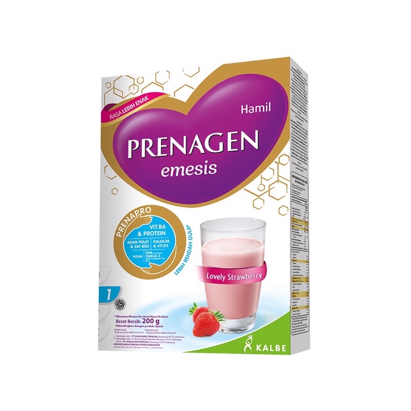 Prenagen Emesis (susu ibu hamil dengan keluhan mual muntah)