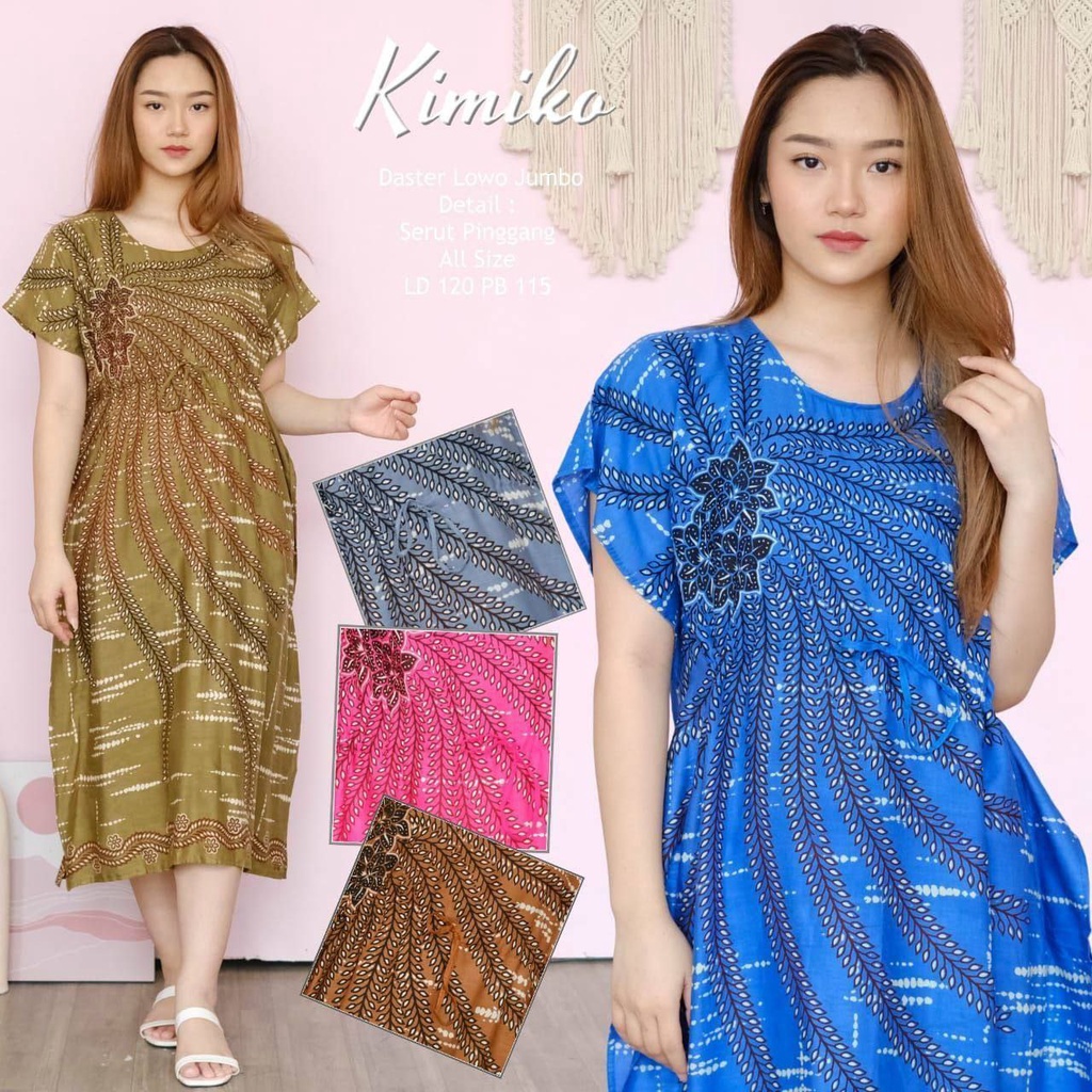 Daster Jumbo Kelelawar Kalong Kekinian LD 120 Bahan Rayon Wanita Kekinian Terbaru