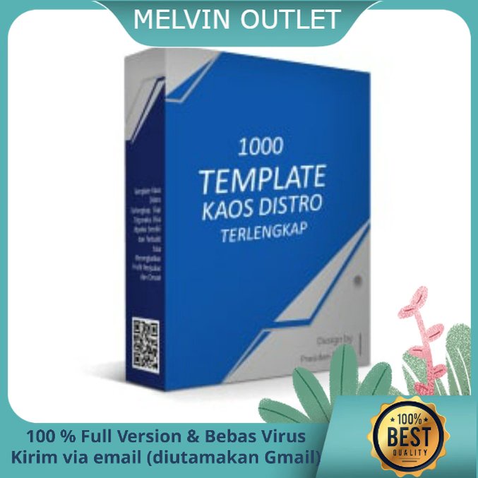 BISNIS FASHION - PEMBUATAN KAOS - 3300++ TEMPLATE DESAIN KAOS DISTRO PREMIUM SIAP EDIT PELUANG USAHA