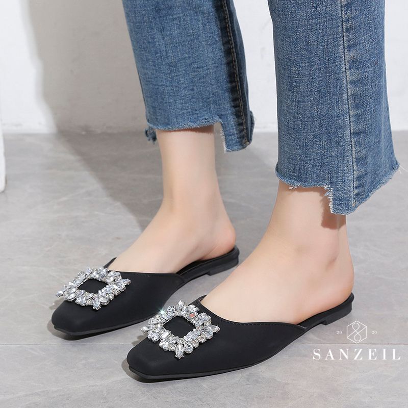 [COD] 2030 SANZEIL Candy Casual Sandal Crystal Kekinian