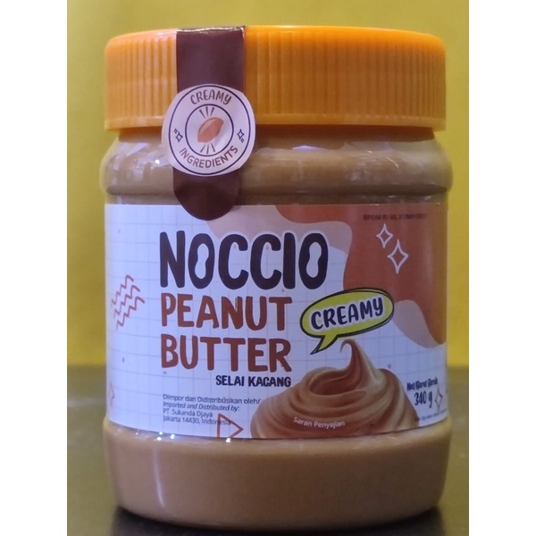 

naccio peanut butter | selai kacang creamy dan chunky