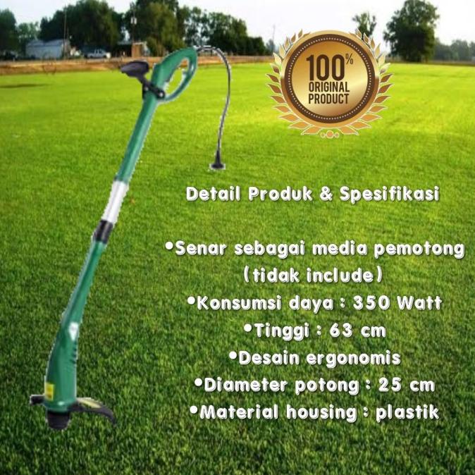 Mesin potong rumput krisbow senar barang laris