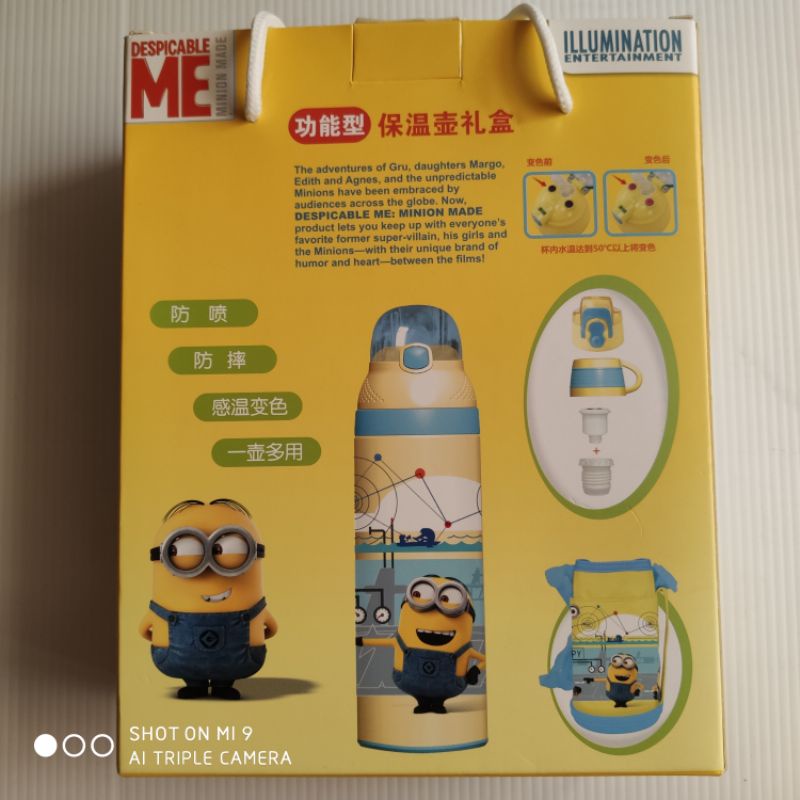 Botol minum Minion Stainless Thermos