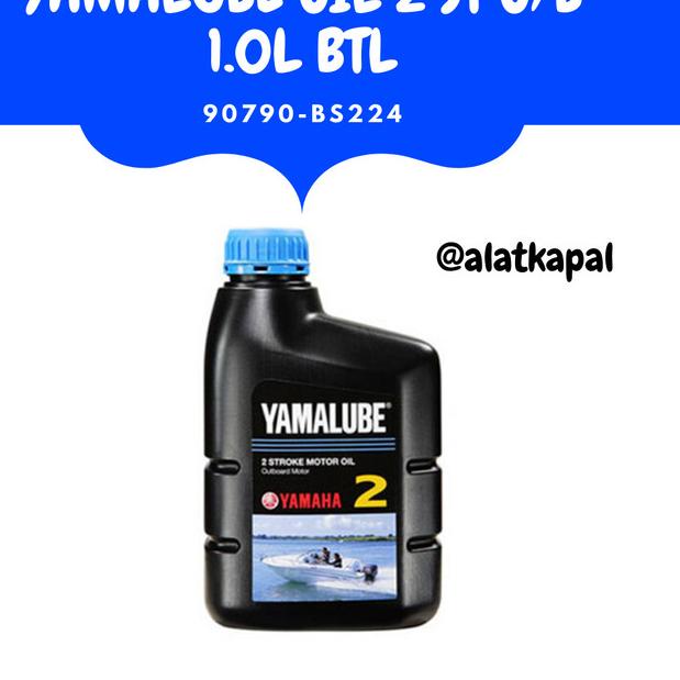 YAMALUBE Mesin Tempel Yamaha Oli 2 Tak 1L Botol (90790-BS224)
