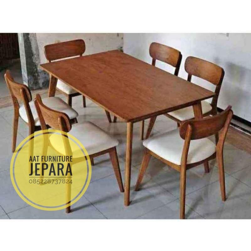 Jual Set Kursi Meja Makan Cafe Minimalis 6k Kursi Ropan Kurs Cafe Shopee Indonesia 1815