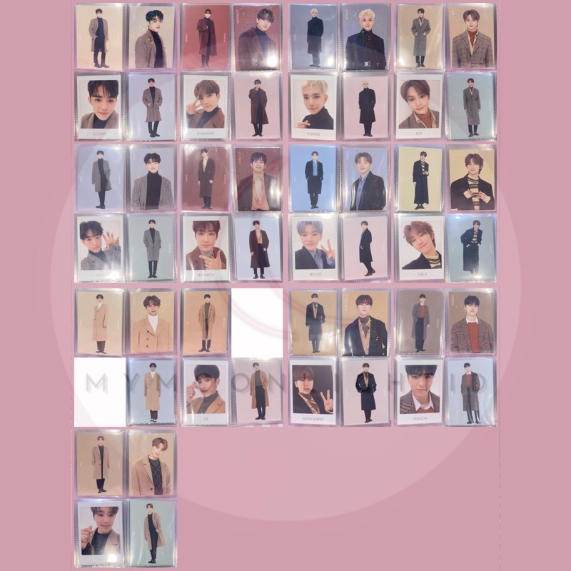 [READY STOCK] TC (Trading Card) Cafe Winter Seventeen Pola Holo Full Body Scoups Jeonghan Joshua Jun