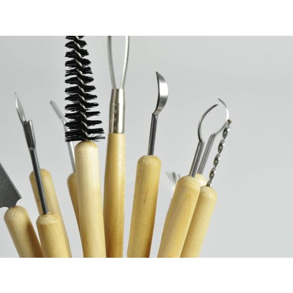 

Pottery & Sculpting Art Tools Set isi 11 / Clean up Tools Kit