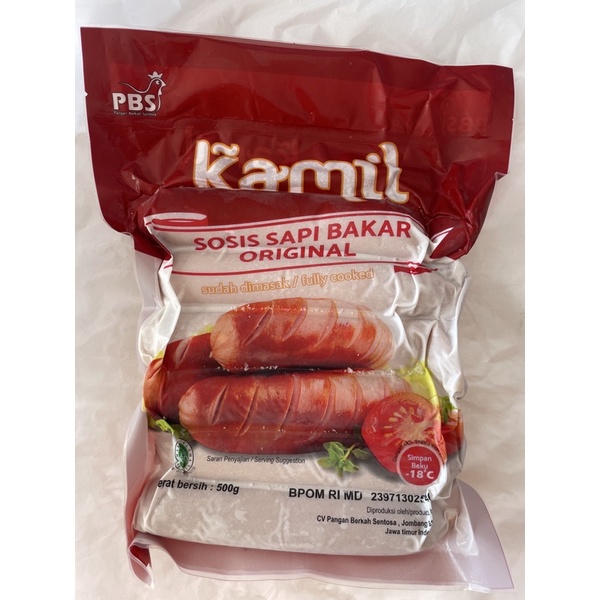 

Kamil Sosis Sapi Bakar Original 1kg
