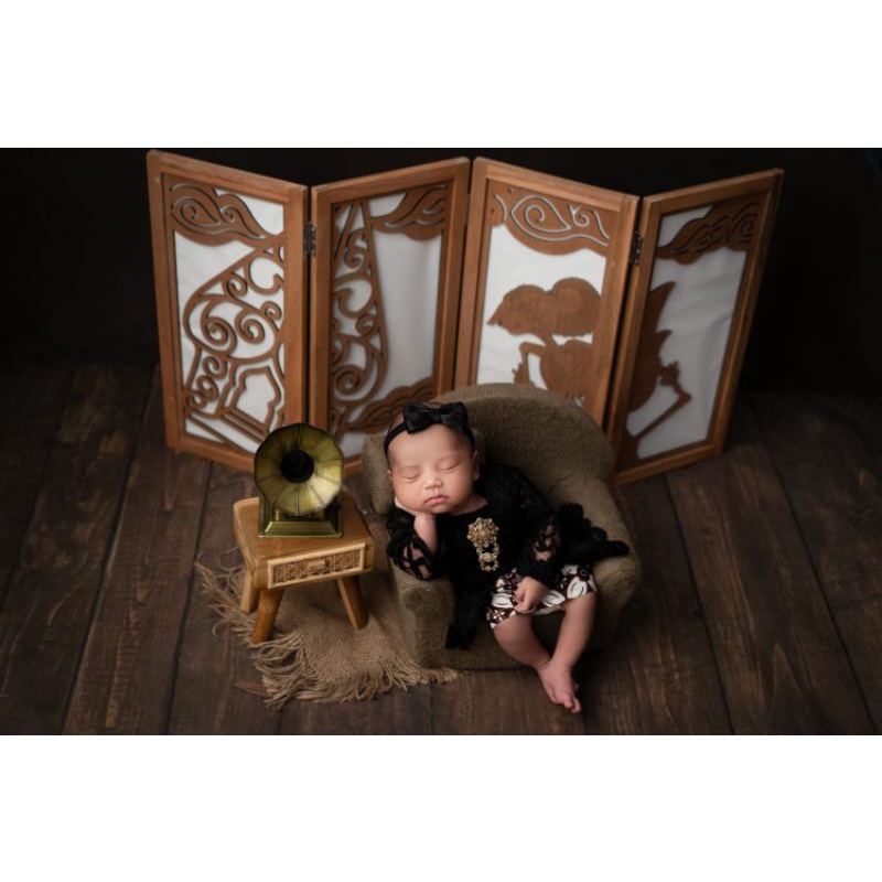 property foto bayi ornament Wayang background putih