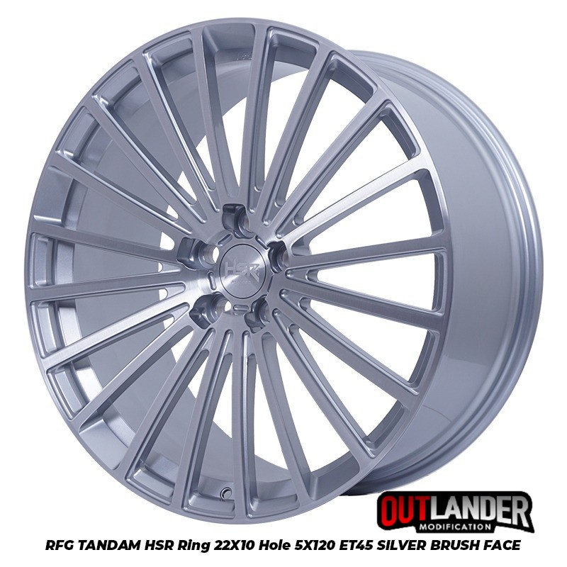 Velg HSR FORGET Type TANDAM Ring 22 Mobil BMW Rangerover Countryman R22