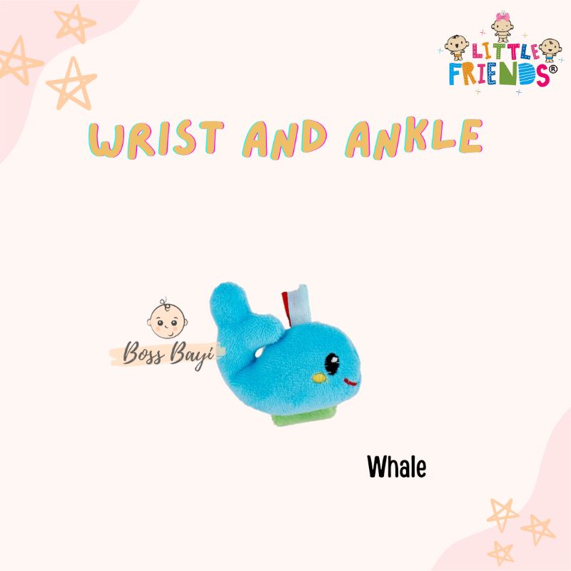 LITTLE FRIENDS Wrist and Ankle / Gelang Boneka Mainan Bayi Anak