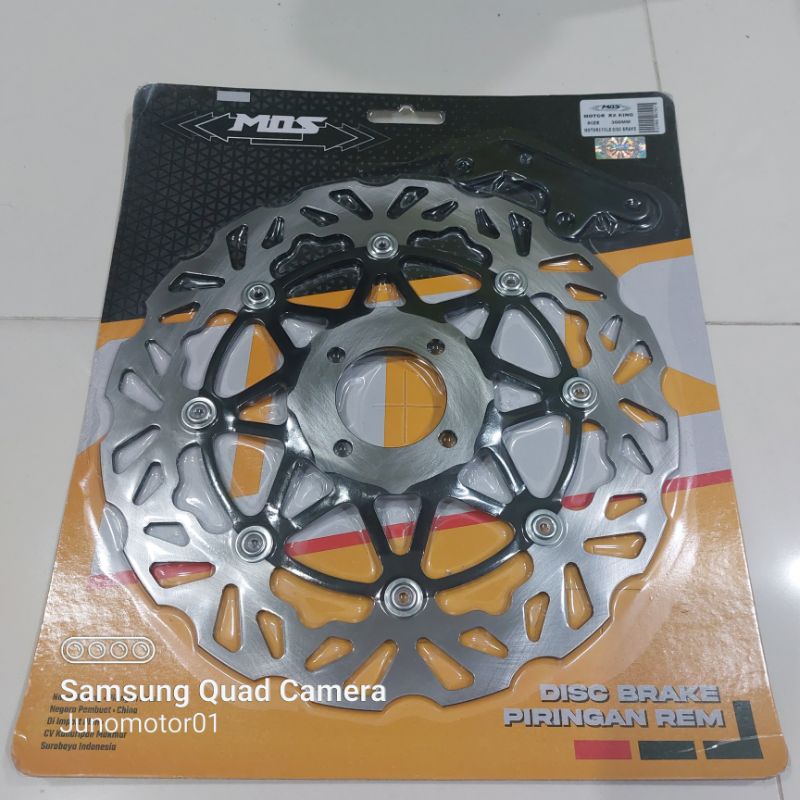 Piringan disc cakram depan mos copy tdr yamaha RX KING size 300mm