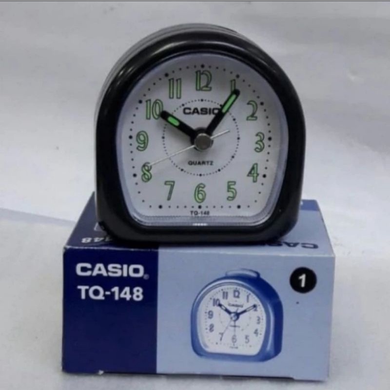 CASIO JAM MEJA TQ 148 BEEP ALARM WEKER BEKER ANALOG