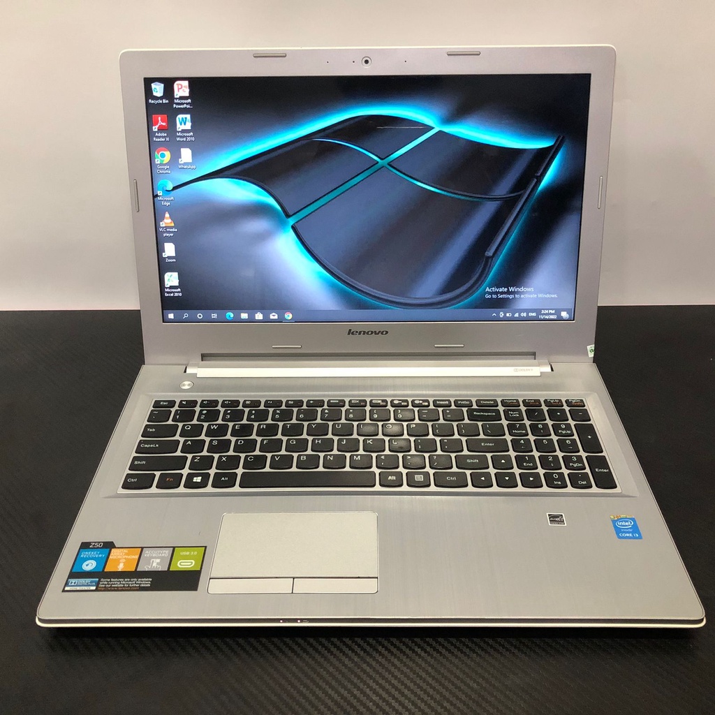 LAPTOP LENOVO Z50 Ram 8gb ssd 180 Prosesor Intel Core i3-4005U