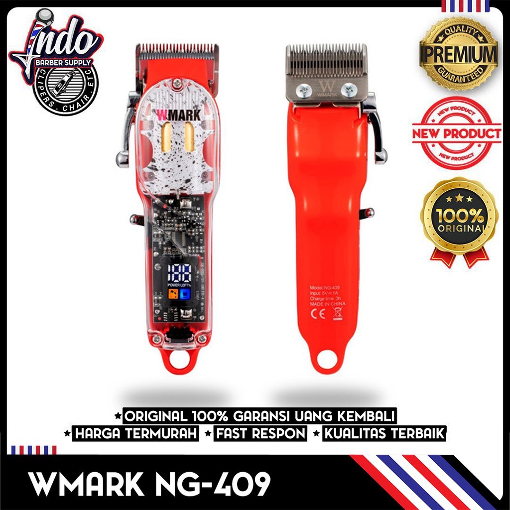 Wmark NG 409 Alat Cukur Elektrik Pangkas Rambut Barbershop